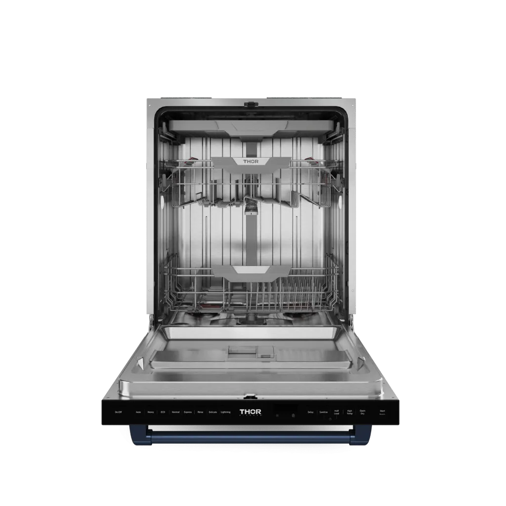 Thor Kitchen DW24X8BA00BLU 24 Inch Dishwasher Matte Black/Navy Blue Gordon Ramsay Series - Dw24X8Ba00-Blu