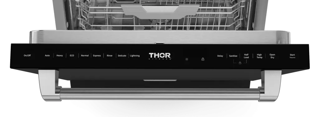 Thor Kitchen DW24X8BA00SS 24 Inch Dishwasher Stainless Matte Black/Stainless Steel Gordon Ramsay Series - Dw24X8Ba00-Ss