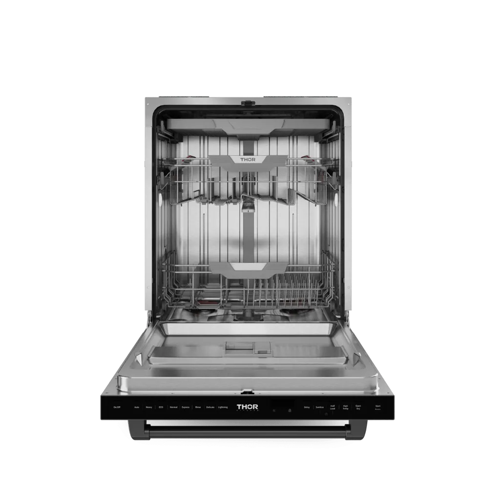 Thor Kitchen DW24X8BA99BLK 24 Inch Dishwasher Stainless Steel/Black Gordon Ramsay Series - Dw24X8Ba99-Blk
