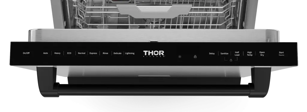 Thor Kitchen DW24X8BA99BLK 24 Inch Dishwasher Stainless Steel/Black Gordon Ramsay Series - Dw24X8Ba99-Blk