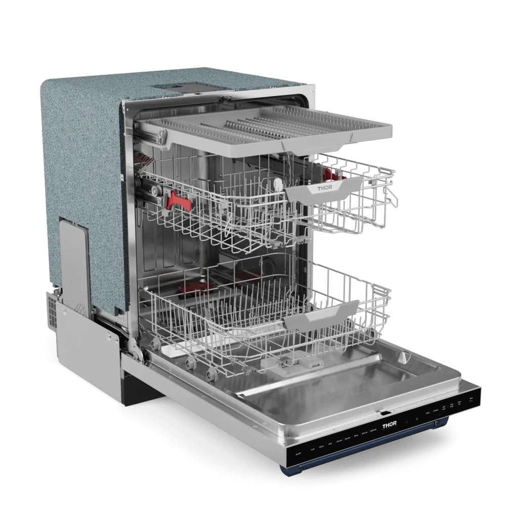 Thor Kitchen DW24X8BA99BLU 24 Inch Dishwasher Stainless Steel/Navy Blue Gordon Ramsay Series - Dw24X8Ba99-Blu