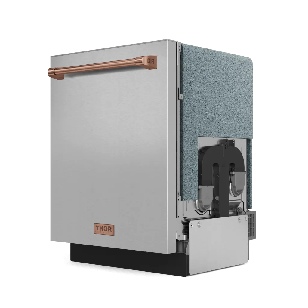 Thor Kitchen DW24X8BA99RSG 24 Inch Dishwasher Stainless Steel/Rose Gold Gordon Ramsay Series - Dw24X8Ba99-Rsg