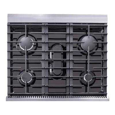 Thor Kitchen LRG3001U Thor Kitchen - 30 Inch Professional Gas Range In Stainless Steel