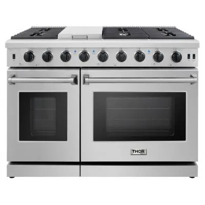 Thor Kitchen LRG4807U Thor Kitchen - 48 Inch Professional Gas Range In Stainless Steel