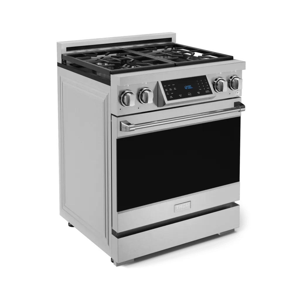 Thor Kitchen RSG30LP 30 Inch Professional Lp Range With Tilt Panel Touch Control In Stainless Steel Gordon Ramsay Series - Rsg30Lp