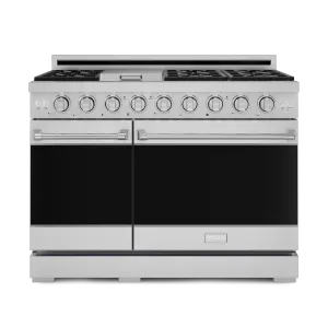 Thor Kitchen RSG48ELP 48 Inch Professional Lp Range With Pro-Style Knobs In Stainless Steel Gordon Ramsay Series - Rsg48Elp