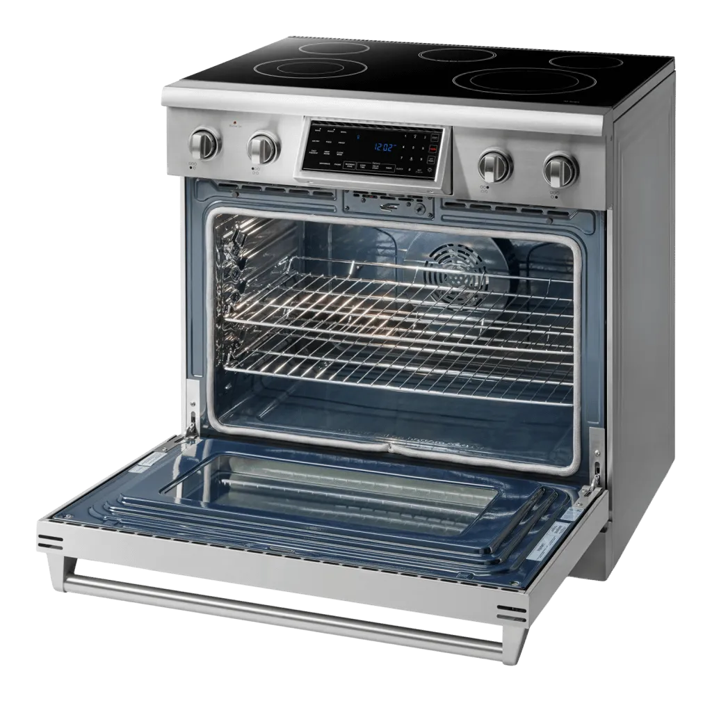 Thor Kitchen TRE3601 Thor Kitchen 36-Inch Tilt Panel Professional Electric Range - Tre3601