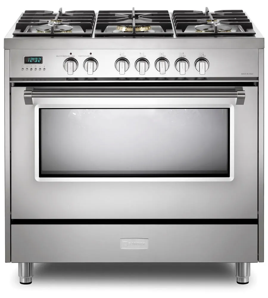 Verona VDFSGE365SS Stainless Steel 36" Dual Fuel - Designer Series