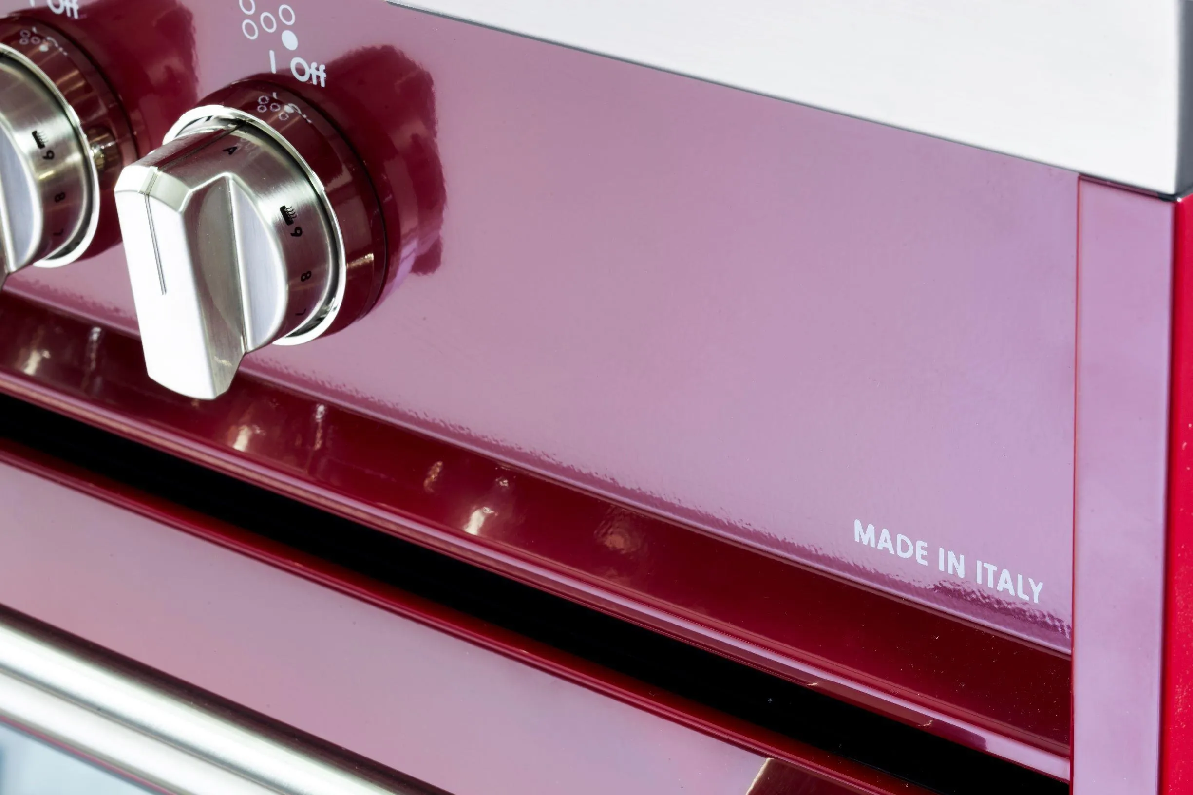 Verona VDFSIE365BU Designer 36" Induction Single Oven Range - Burgundy