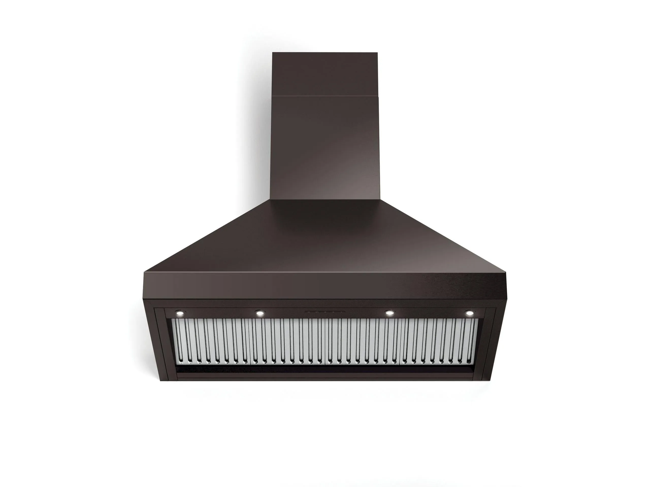 Verona VECHW36GGB 36" Designer Chimney Wall Hood- 600 Cfm - 4 Speeds