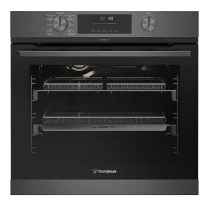 Westinghouse 10 Function Pyrolytic Steam Oven 60cm Dark Stainless Steel