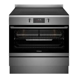 Westinghouse 90cm Electric Freestanding Oven with AirFry Dark Stainless Steel