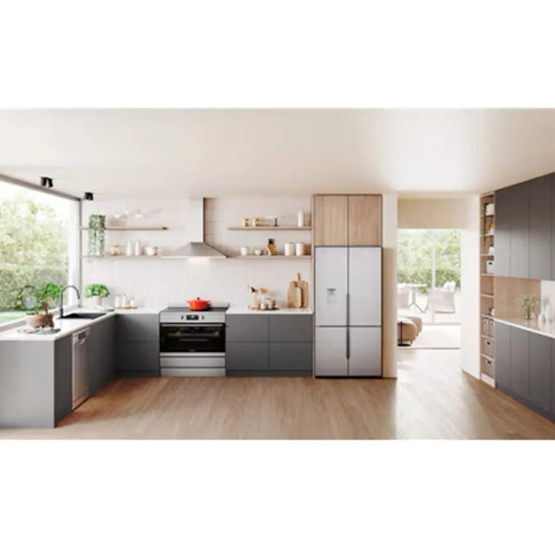 Westinghouse 90cm Electric Freestanding Oven with AirFry Stainless Steel