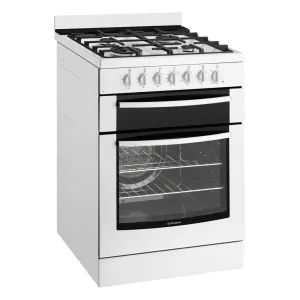 Westinghouse WFE619WA 60cm Freestanding Natural Gas Stove