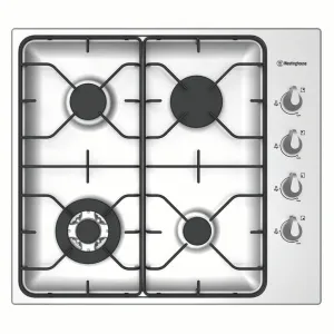 Westinghouse WHG643SA 60CM Stainless Steel Gas Cooktop