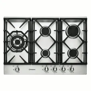 Westinghouse WHG756SA 75cm Stainless Steel Gas Cooktop