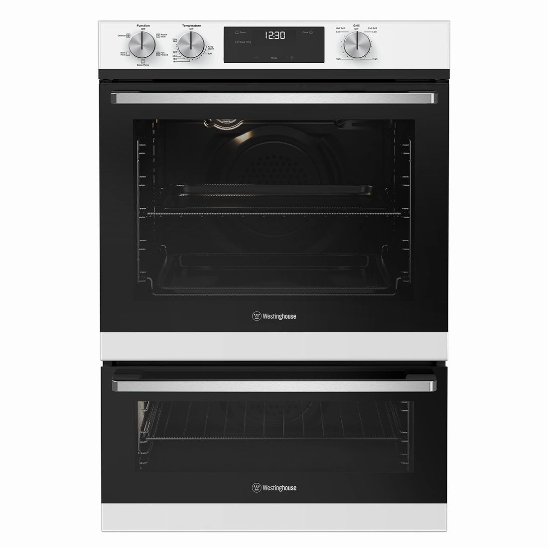 Westinghouse Double 5 Function Oven 60cm White