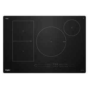 Whirlpool WCIT7530SB 30" Intelligent Induction Cooktop With Temp Cook&#8482; Technology And Wipeclean&#8482; Coating