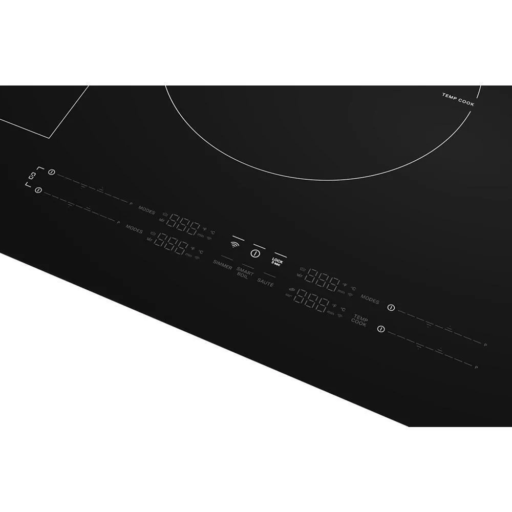 Whirlpool WCIT7530SB 30" Intelligent Induction Cooktop With Temp Cook&#8482; Technology And Wipeclean&#8482; Coating