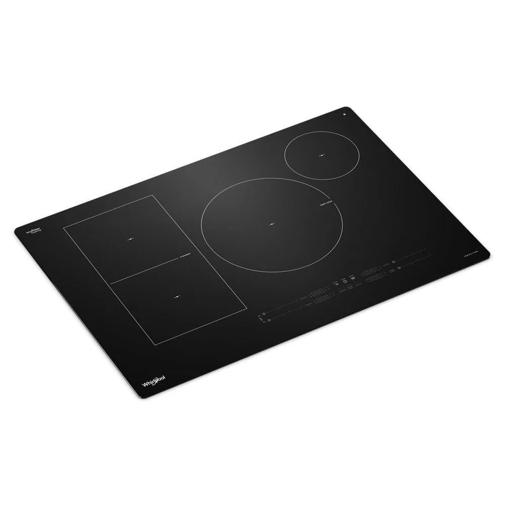 Whirlpool WCIT7530SB 30" Intelligent Induction Cooktop With Temp Cook&#8482; Technology And Wipeclean&#8482; Coating