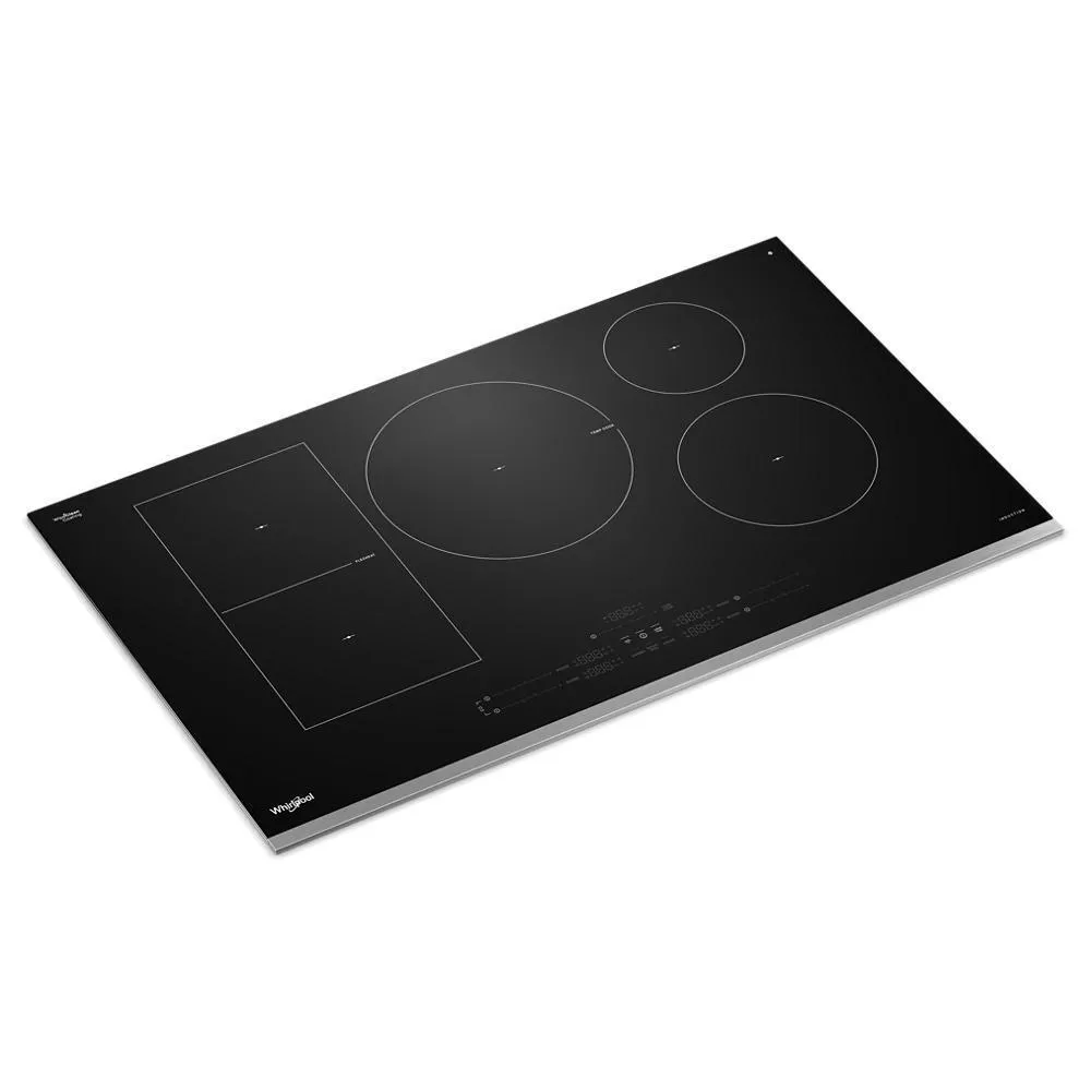 Whirlpool WCIT7536SS 36" Intelligent Induction Cooktop With Temp Cook&#8482; Technology And Wipeclean&#8482; Coating