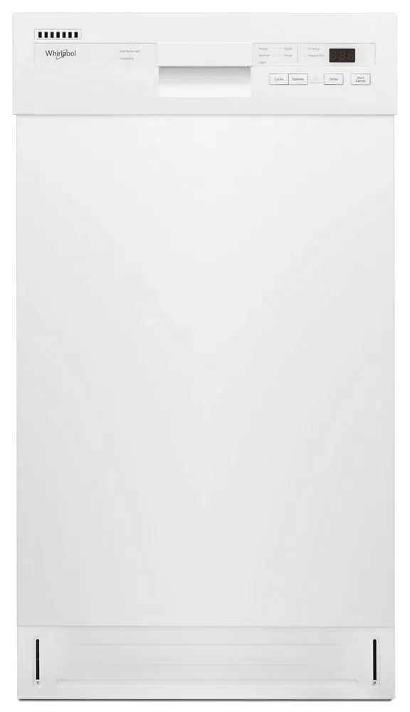 Whirlpool WDF518SAHW Small-Space Compact Dishwasher With Stainless Steel Tub
