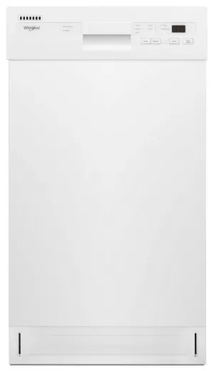 Whirlpool WDF518SAHW Small-Space Compact Dishwasher With Stainless Steel Tub