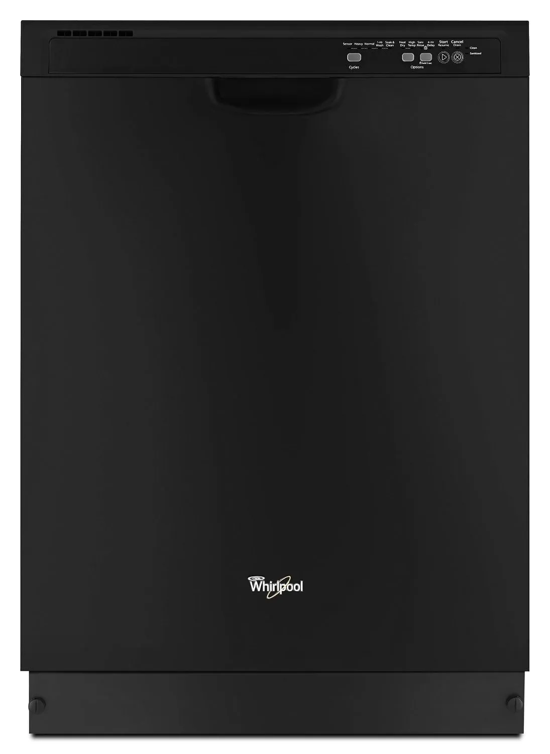 Whirlpool WDF540PADB Energy Star Certified Dishwasher With Sensor Cycle Black