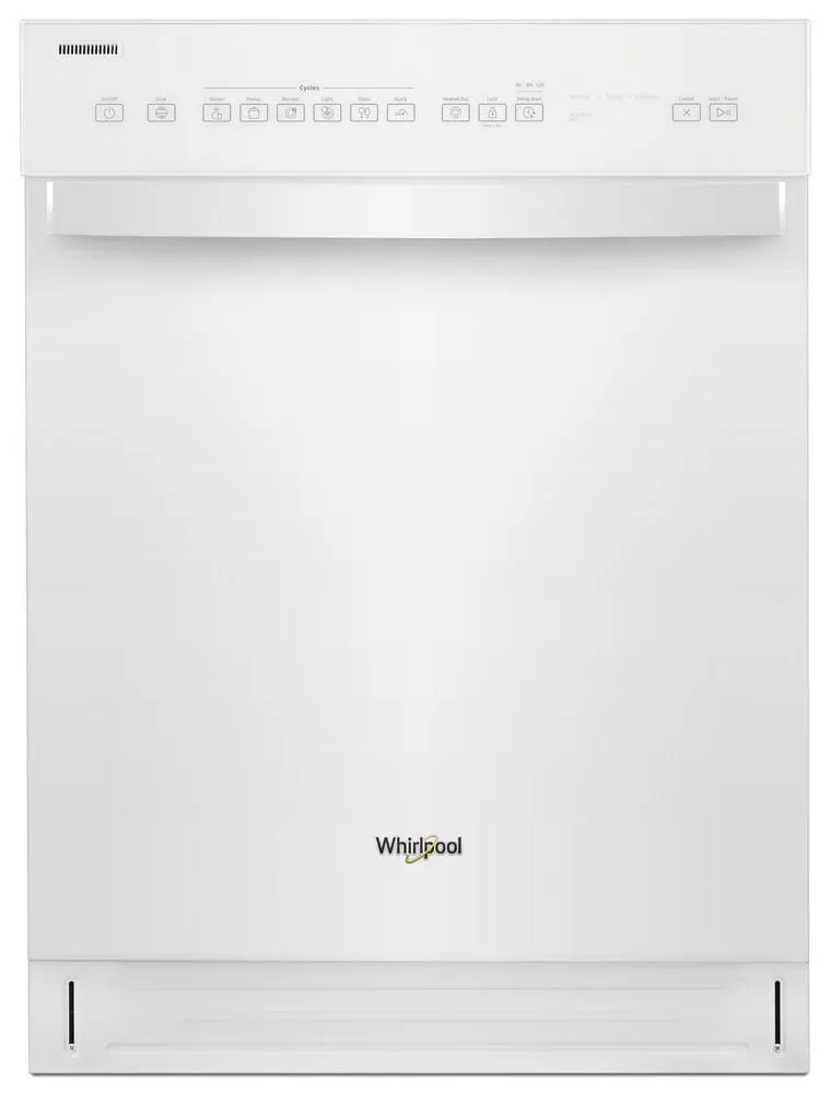 Whirlpool WDF550SAHW Quiet Dishwasher With Stainless Steel Tub