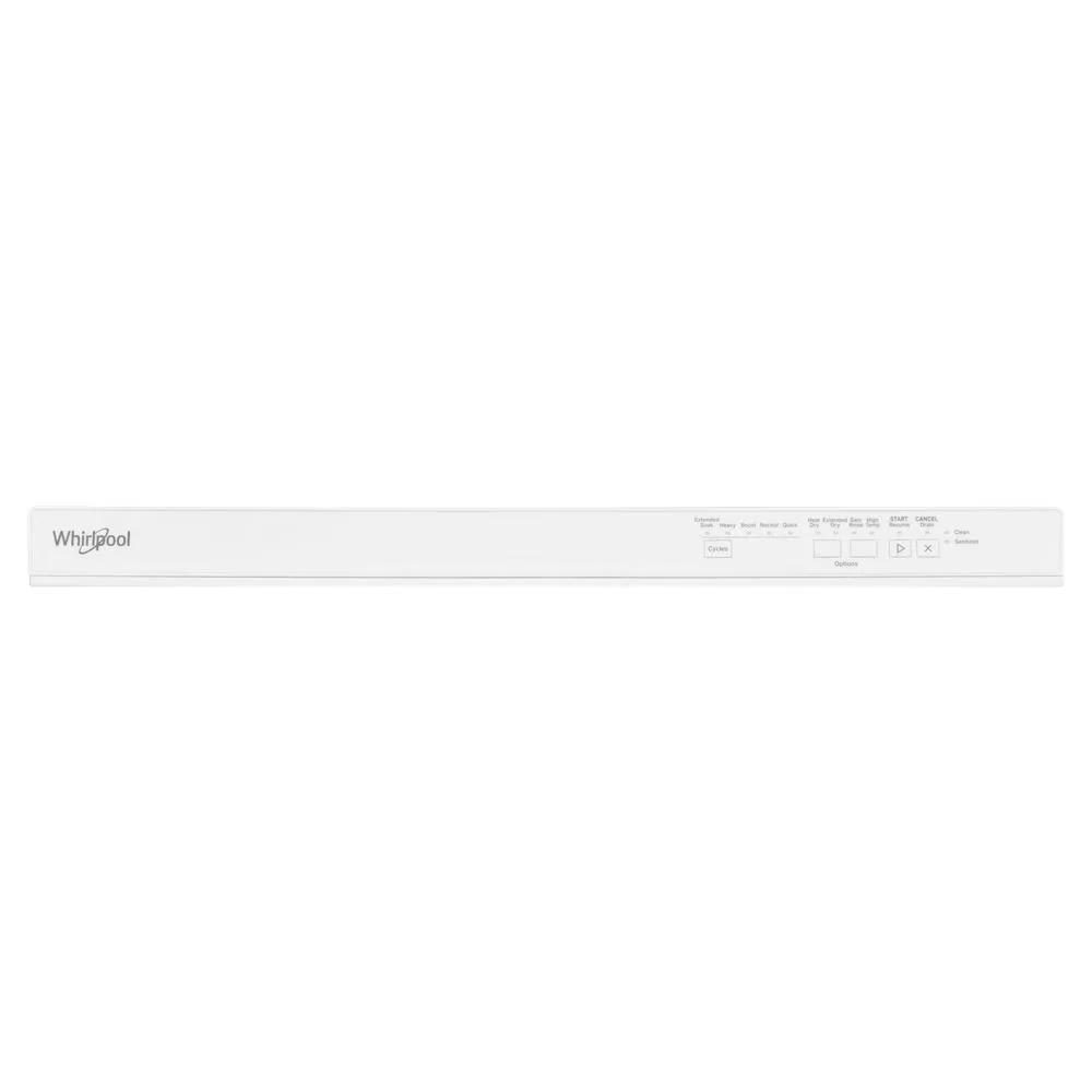 Whirlpool WDP560HAMW 55 Dba Quiet Dishwasher With Adjustable Upper Rack