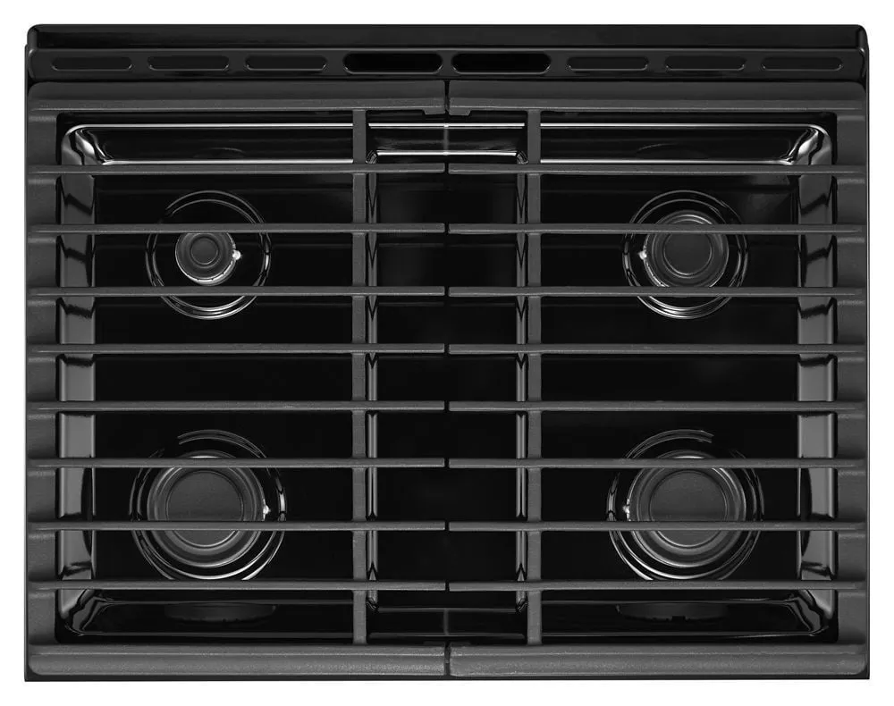 Whirlpool WEG515S0FS 5.0 Cu. Ft. Front Control Gas Range With Cast-Iron Grates