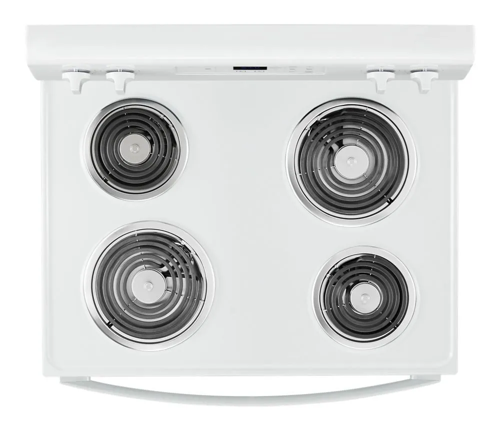 Whirlpool WFC150M0JW 4.8 Cu. Ft. Whirlpool Electric Range With Keep Warm Setting