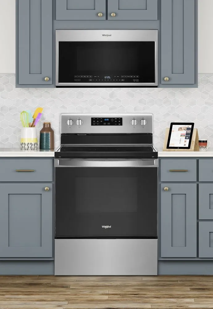 Whirlpool WFE535S0JS 5.3 Cu. Ft. Whirlpool Electric Range With Frozen Bake Technology