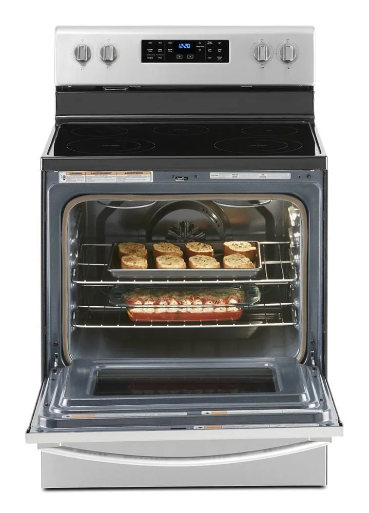 Whirlpool WFE535S0JS 5.3 Cu. Ft. Whirlpool Electric Range With Frozen Bake Technology