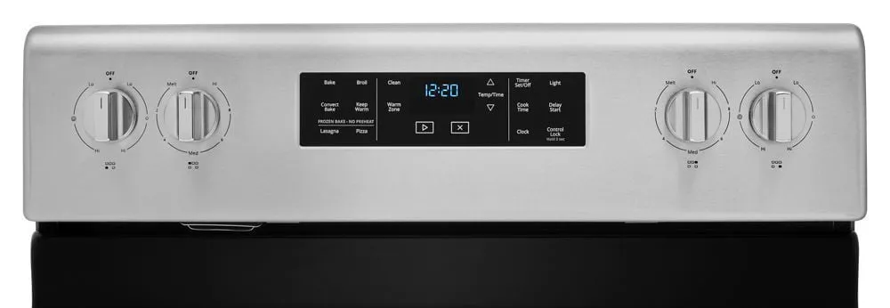 Whirlpool WFE535S0JS 5.3 Cu. Ft. Whirlpool Electric Range With Frozen Bake Technology