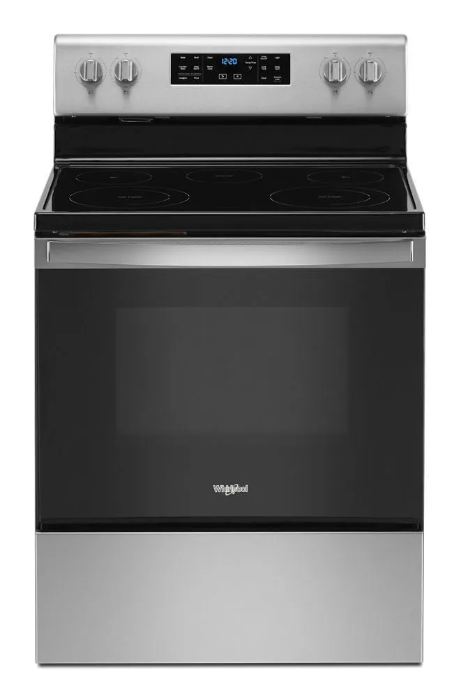 Whirlpool WFE535S0JS 5.3 Cu. Ft. Whirlpool Electric Range With Frozen Bake Technology
