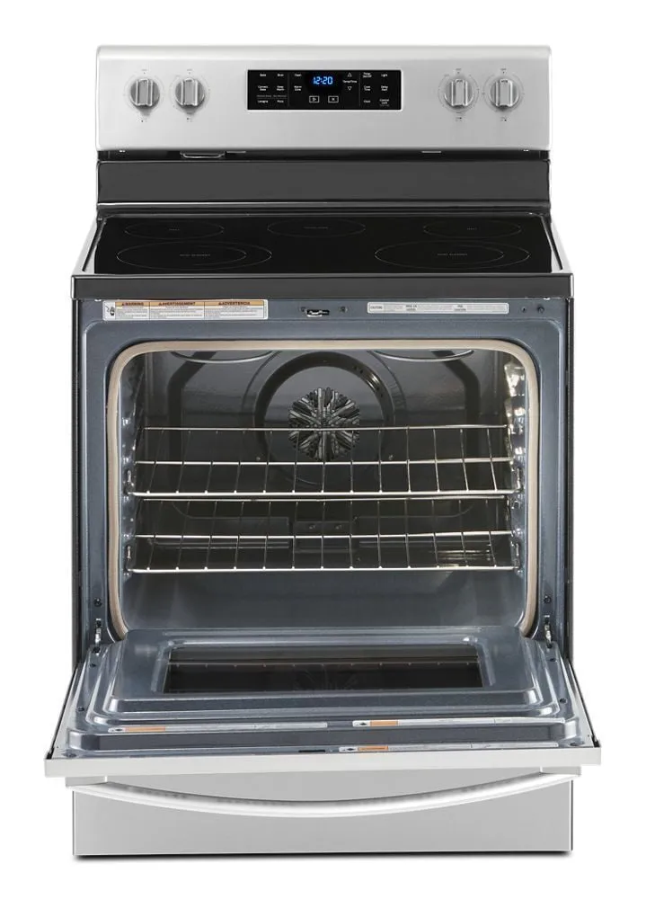 Whirlpool WFE535S0JS 5.3 Cu. Ft. Whirlpool Electric Range With Frozen Bake Technology
