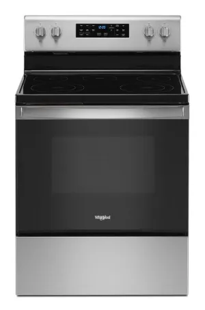 Whirlpool WFE535S0JS 5.3 Cu. Ft. Whirlpool Electric Range With Frozen Bake Technology