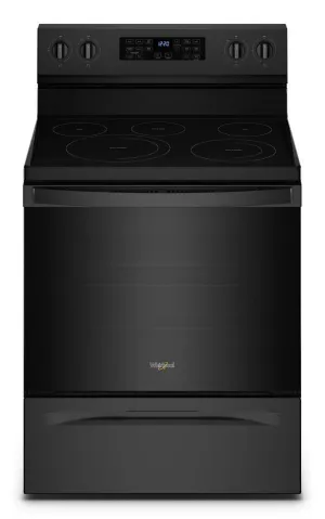 Whirlpool WFE550S0LB 5.3 Cu. Ft. Whirlpool Electric 5-In-1 Air Fry Oven