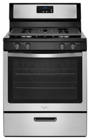 Whirlpool WFG320M0BS 5.1 Cu. Ft. Freestanding Gas Range With Under-Oven Broiler