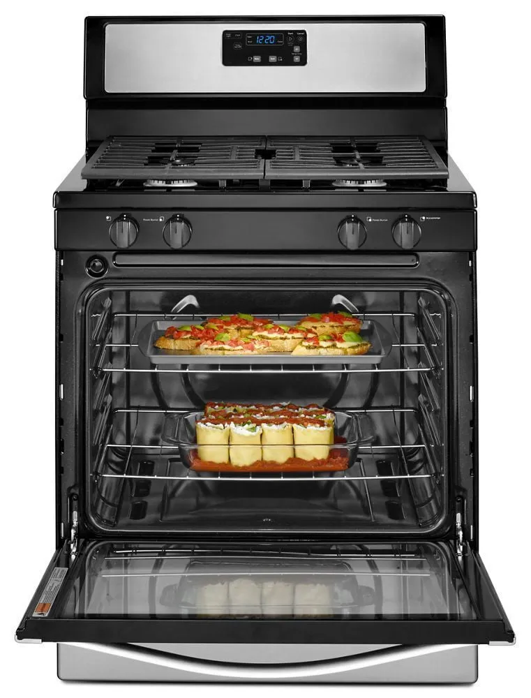 Whirlpool WFG320M0BS 5.1 Cu. Ft. Freestanding Gas Range With Under-Oven Broiler