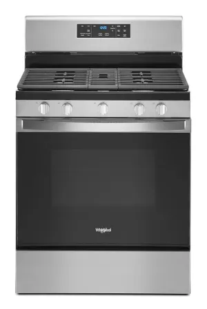 Whirlpool WFG525S0JS 5.0 Cu. Ft. Whirlpool Gas Range With Center Oval Burner