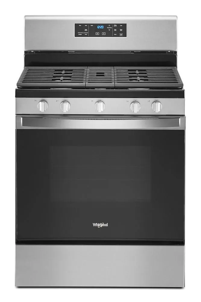 Whirlpool WFG525S0JS 5.0 Cu. Ft. Whirlpool Gas Range With Center Oval Burner