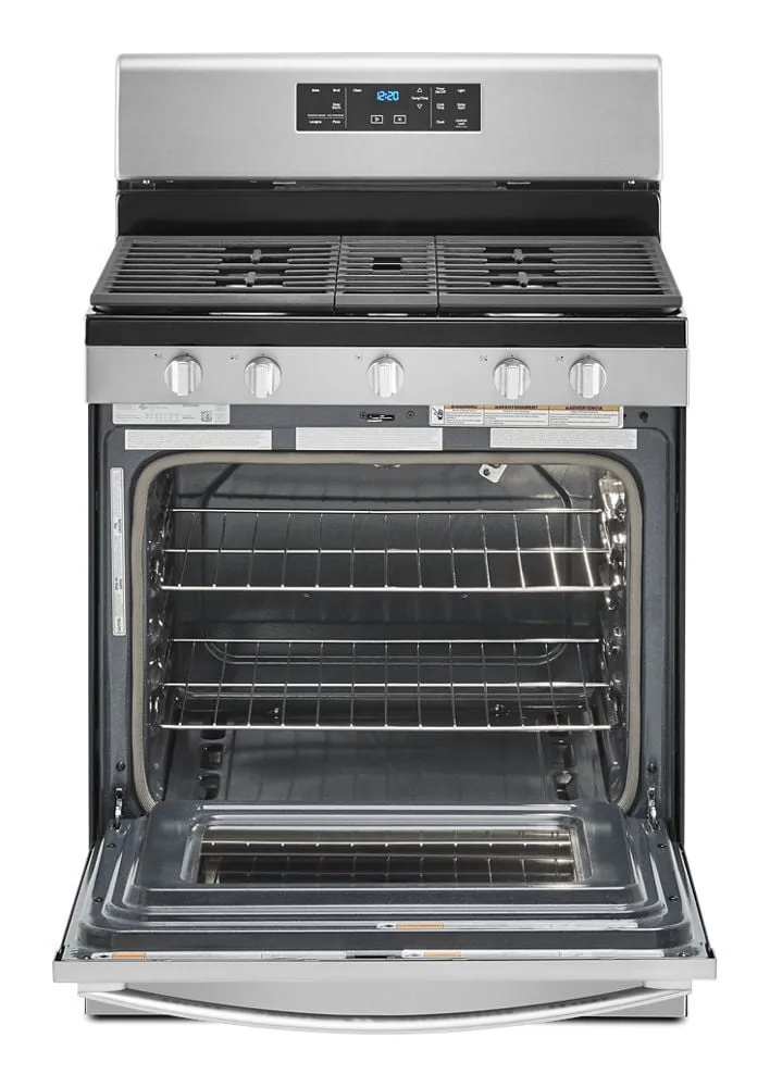 Whirlpool WFG525S0JS 5.0 Cu. Ft. Whirlpool Gas Range With Center Oval Burner