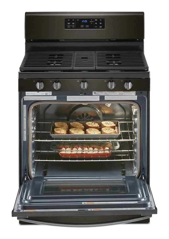 Whirlpool WFG535S0JV 5.0 Cu. Ft. Gas Convection Oven With Fan Convection Cooking