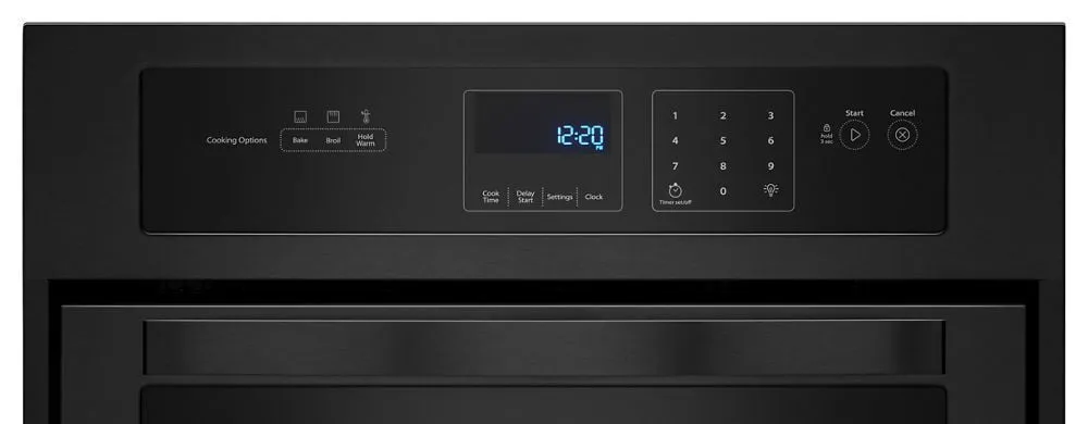Whirlpool WOS11EM4EB 3.1 Cu. Ft. Single Wall Oven With Accubake System