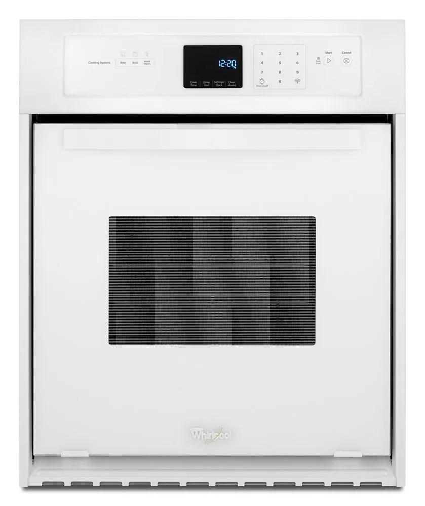 Whirlpool WOS51ES4EW 3.1 Cu. Ft. Single Wall Oven With High-Heat Self-Cleaning System