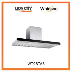 Whirlpool WT9BTAS  AirClean Power  90cm Auto Clean Wall-Mounted Chimney Hood