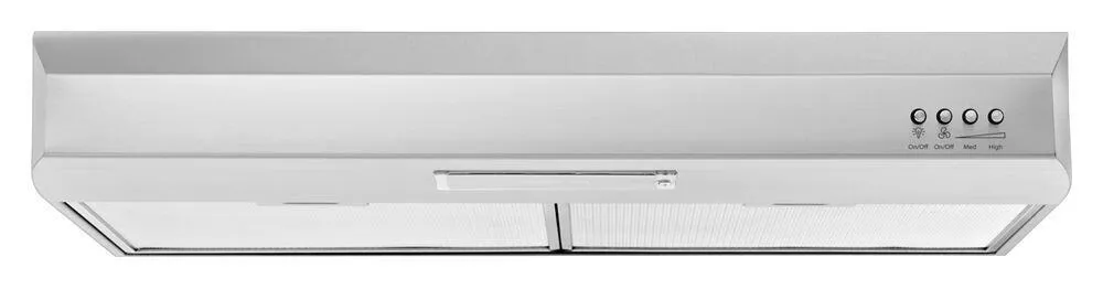 Whirlpool WVU7130JS Gold 30-Inch Vented 300-Cfm Under-Cabinet Hood