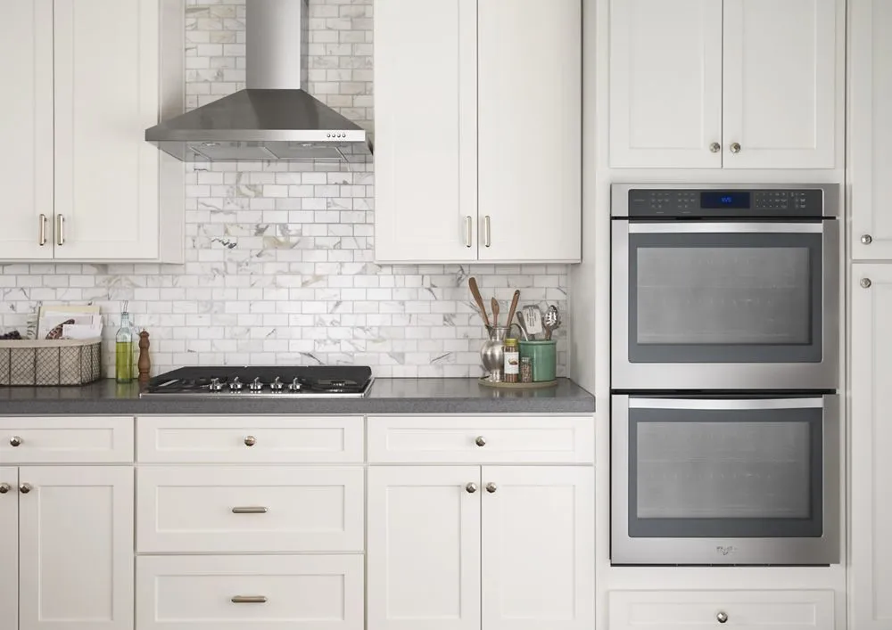 Whirlpool WVW53UC6FS 36" Contemporary Stainless Steel Wall Mount Range Hood